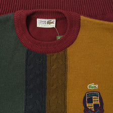 Vintage Lacoste Knit Sweater Large 