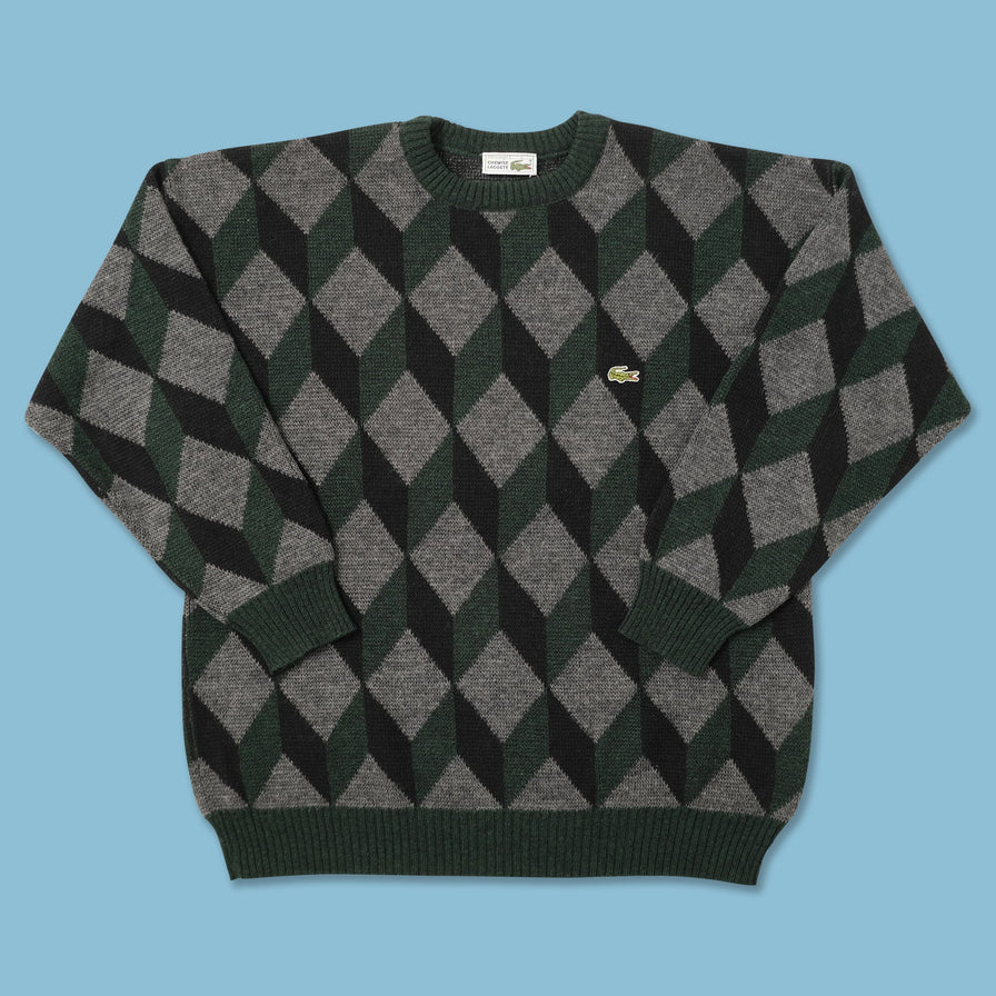 Vintage Lacoste Knit Sweater Large 