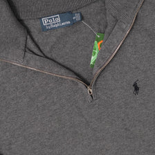 Vintage Polo Ralph Lauren Q-Zip Sweater Small 