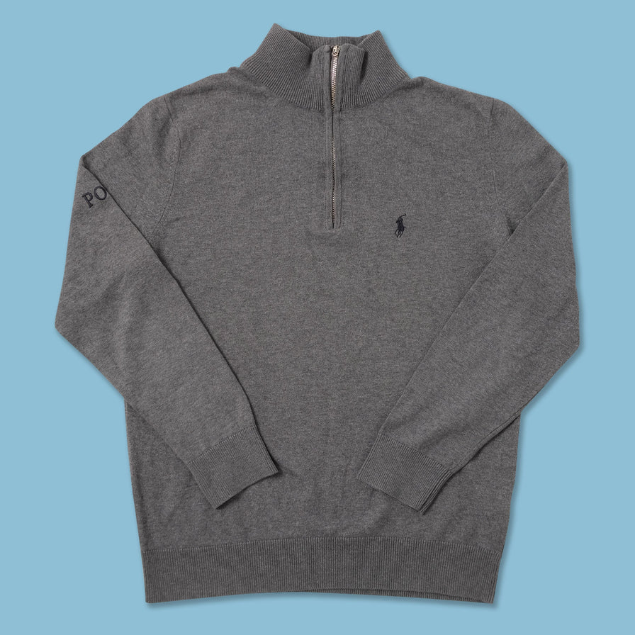 Vintage Polo Ralph Lauren Q-Zip Sweater Small 