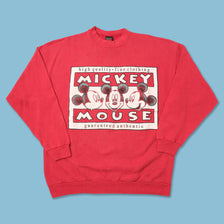 Vintage Mickey Mouse Sweater Large 