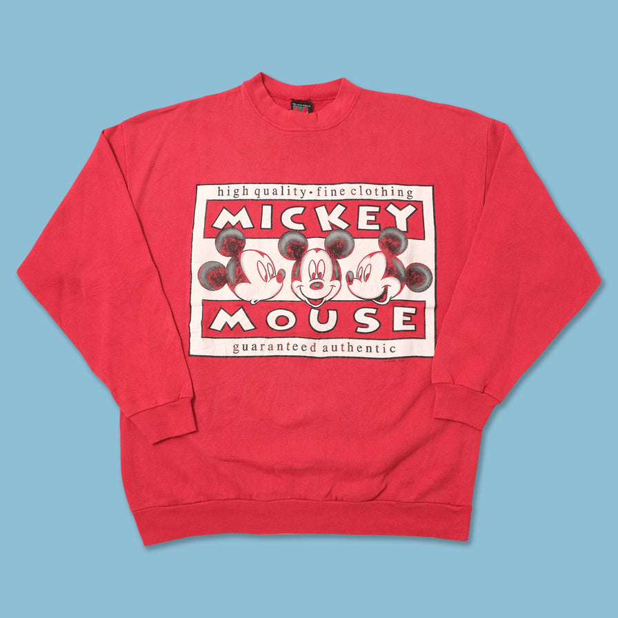 Vintage Mickey Mouse Sweater Large 
