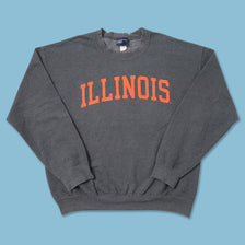 Vintage Ilinois Sweater Large 