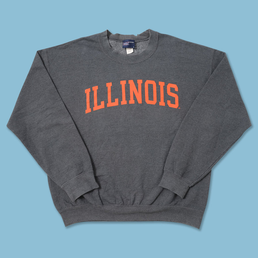 Vintage Ilinois Sweater Large 
