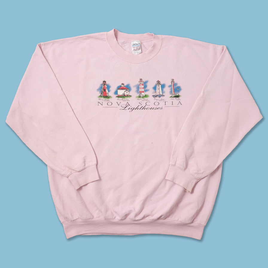 Vintage Lighthouse Sweater XLarge 