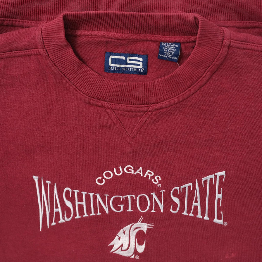 Vintage Washington State Cougars Sweater Large 