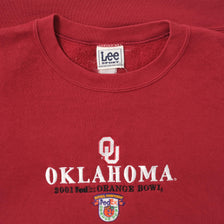 Vintage 2001 Oklahoma Orange Bowl Sweater XLarge 