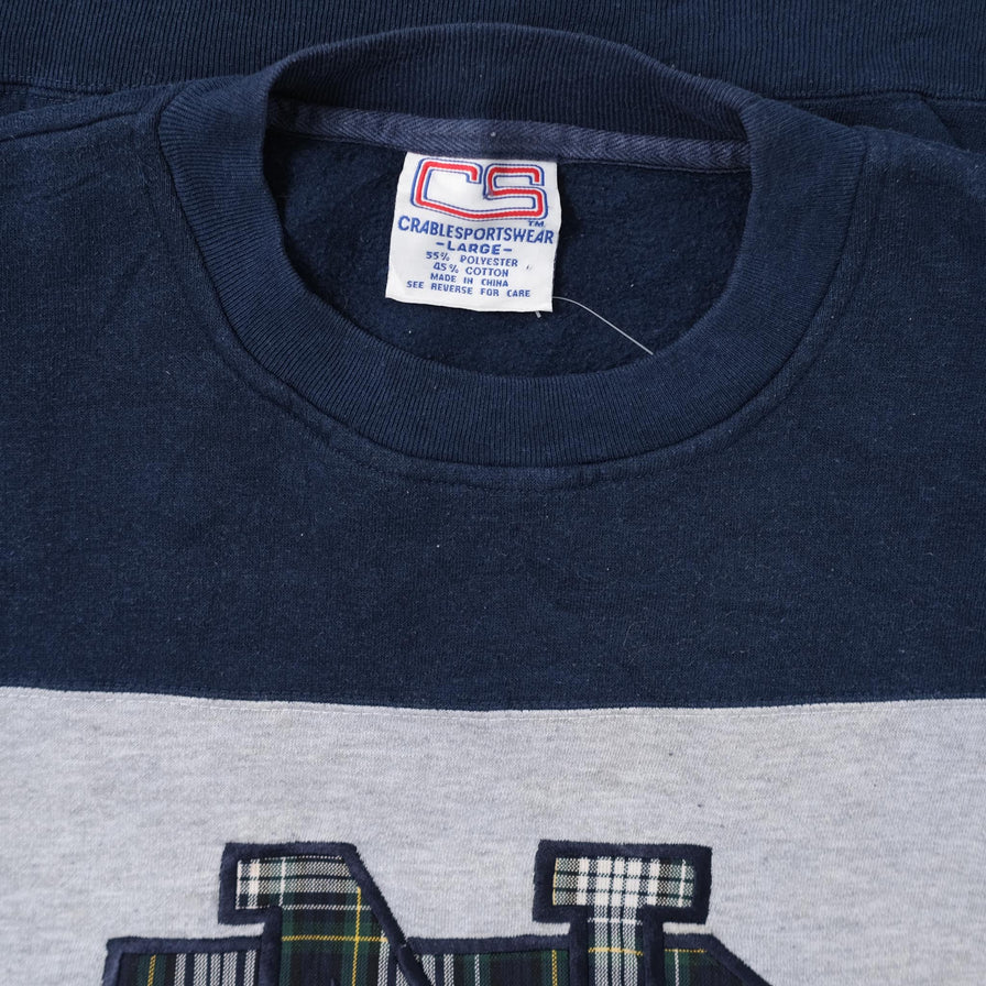 Vintage Notre Dame Sweater Large 