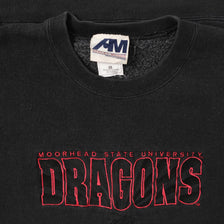 Vintage Moorhead Dragons Sweater Large 