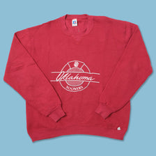 Vintage Oklahoma Sooner Sweater Large 