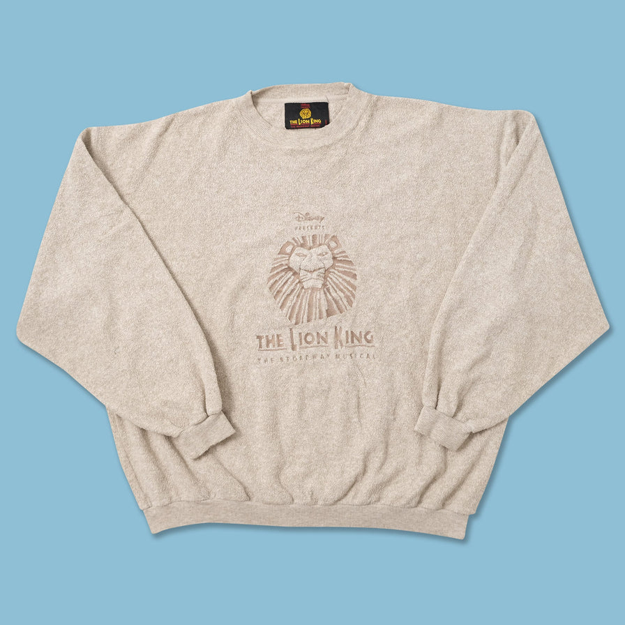 Vintage Lion King Musical Sweater XLarge 