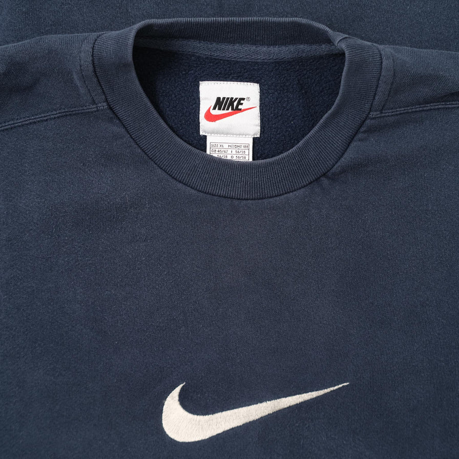 Vintage Nike Middle Swoosh Sweater XLarge 