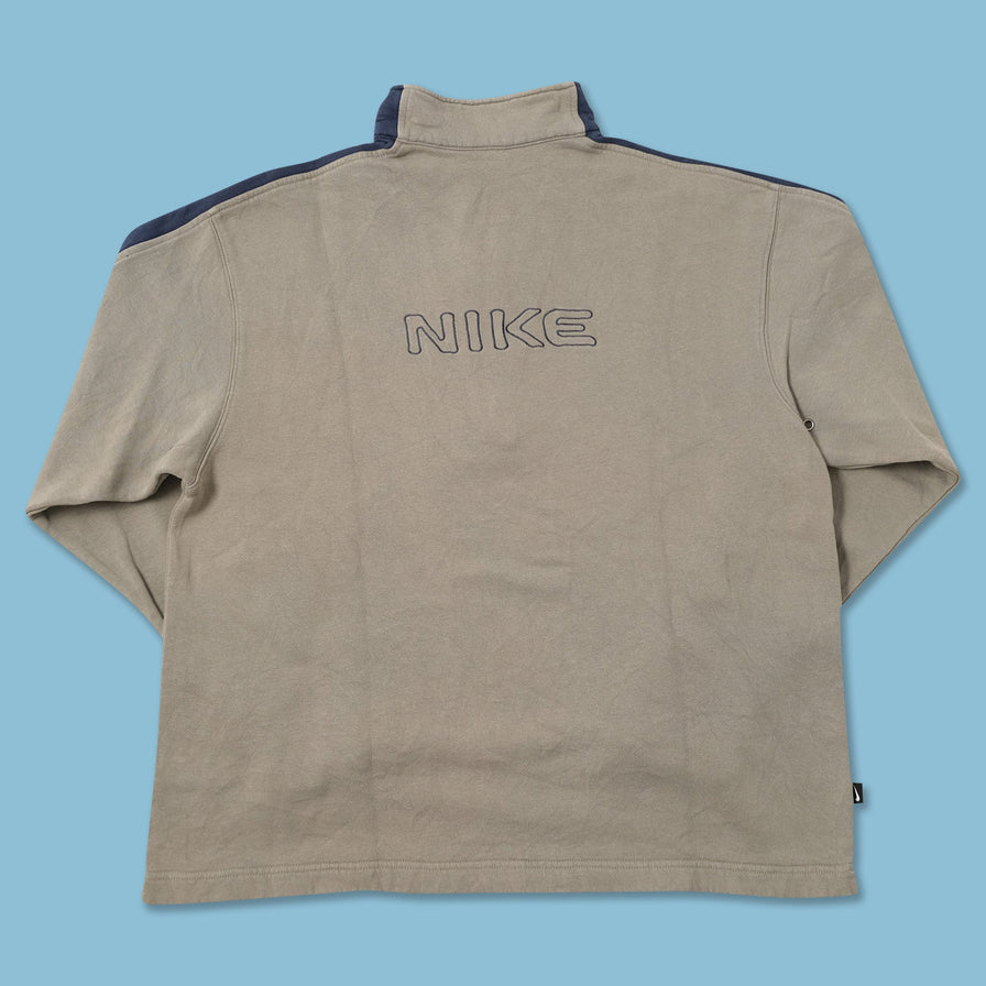 Vintage Nike Q-Zip Sweater Large 