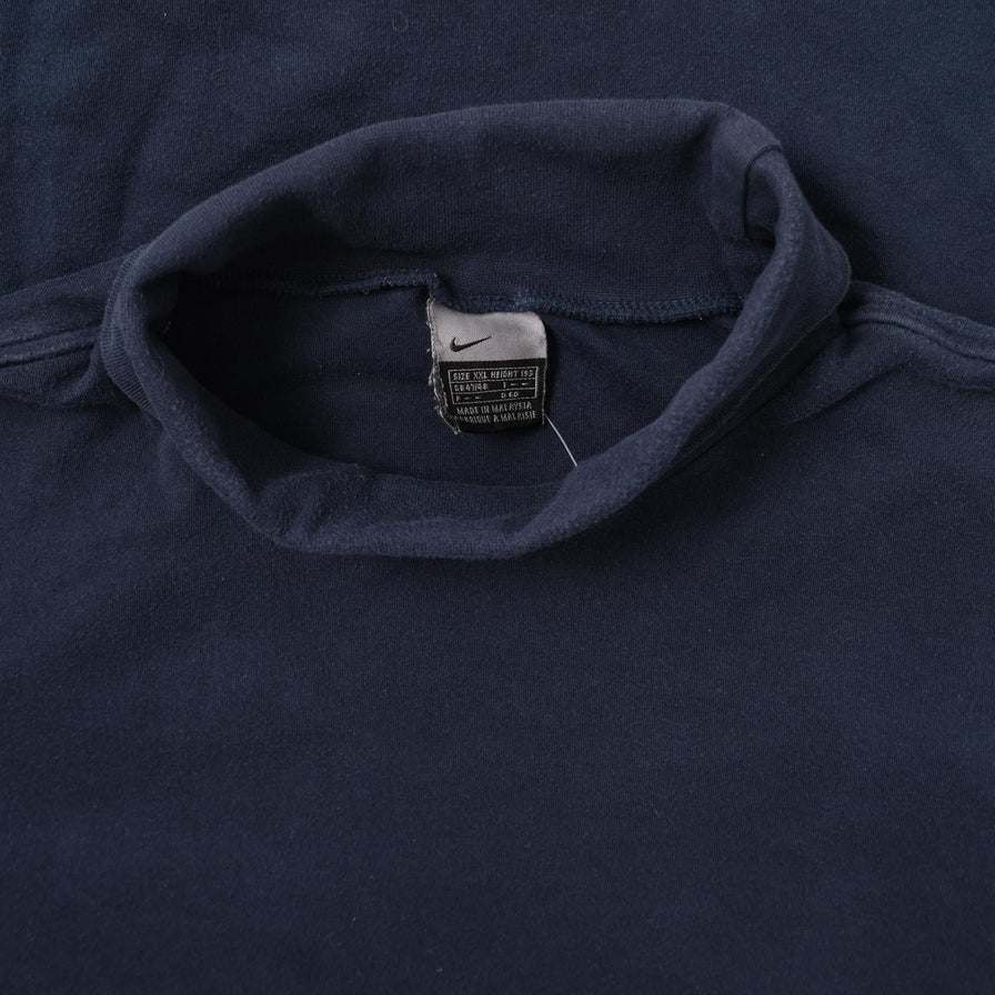 Vintage Nike Mini Swoosh Turtleneck Sweater XLarge 