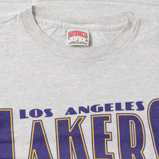 Vintage Women's Nutmeg LA Lakers T-Shirt XSmall 