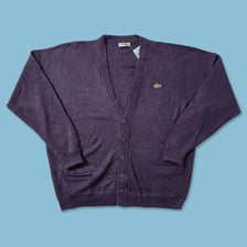 Vintage Lacoste Knit Cardigan XXLarge 