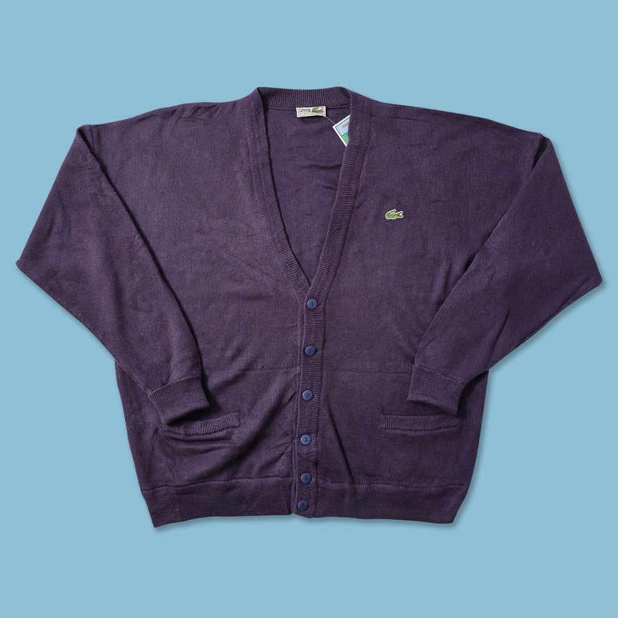 Vintage Lacoste Knit Cardigan XXLarge 