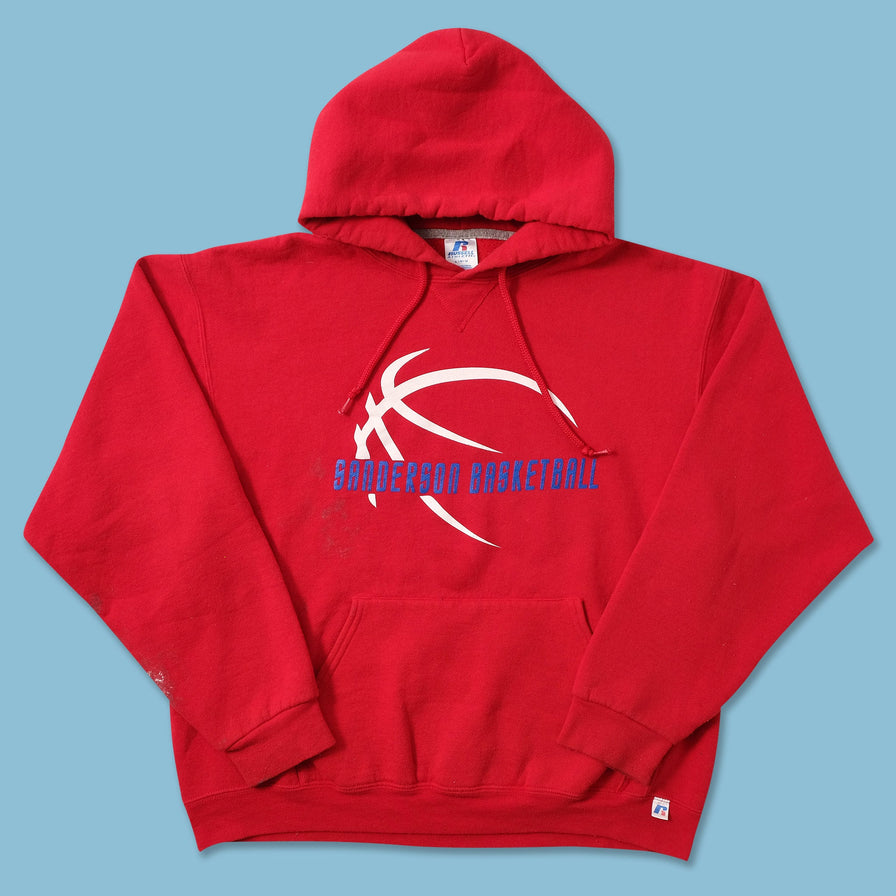 Vintage Russell Athletic Baketball Hoody Large 