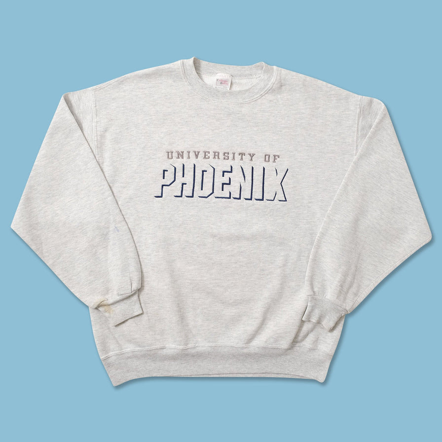 Vintage University of Phoenix Sweater Large 