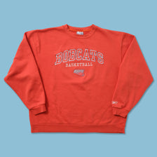 Vintage Reebok Charlotte Bobcats Sweater Large 