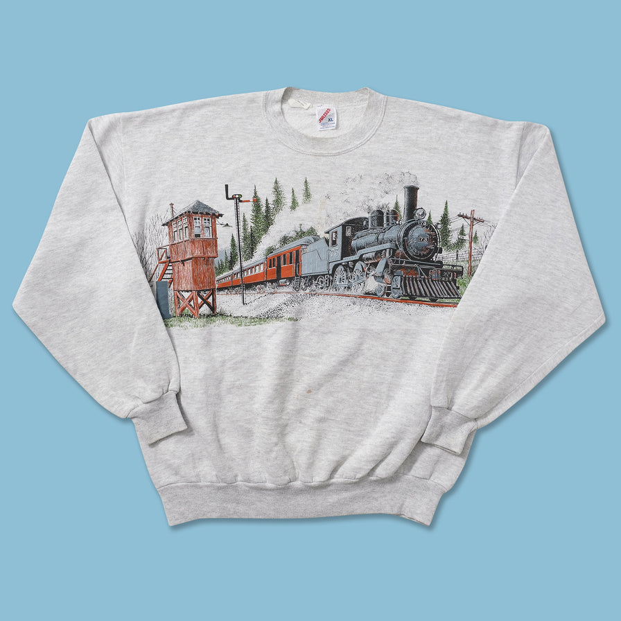 Vintage Railroad Sweater Large 