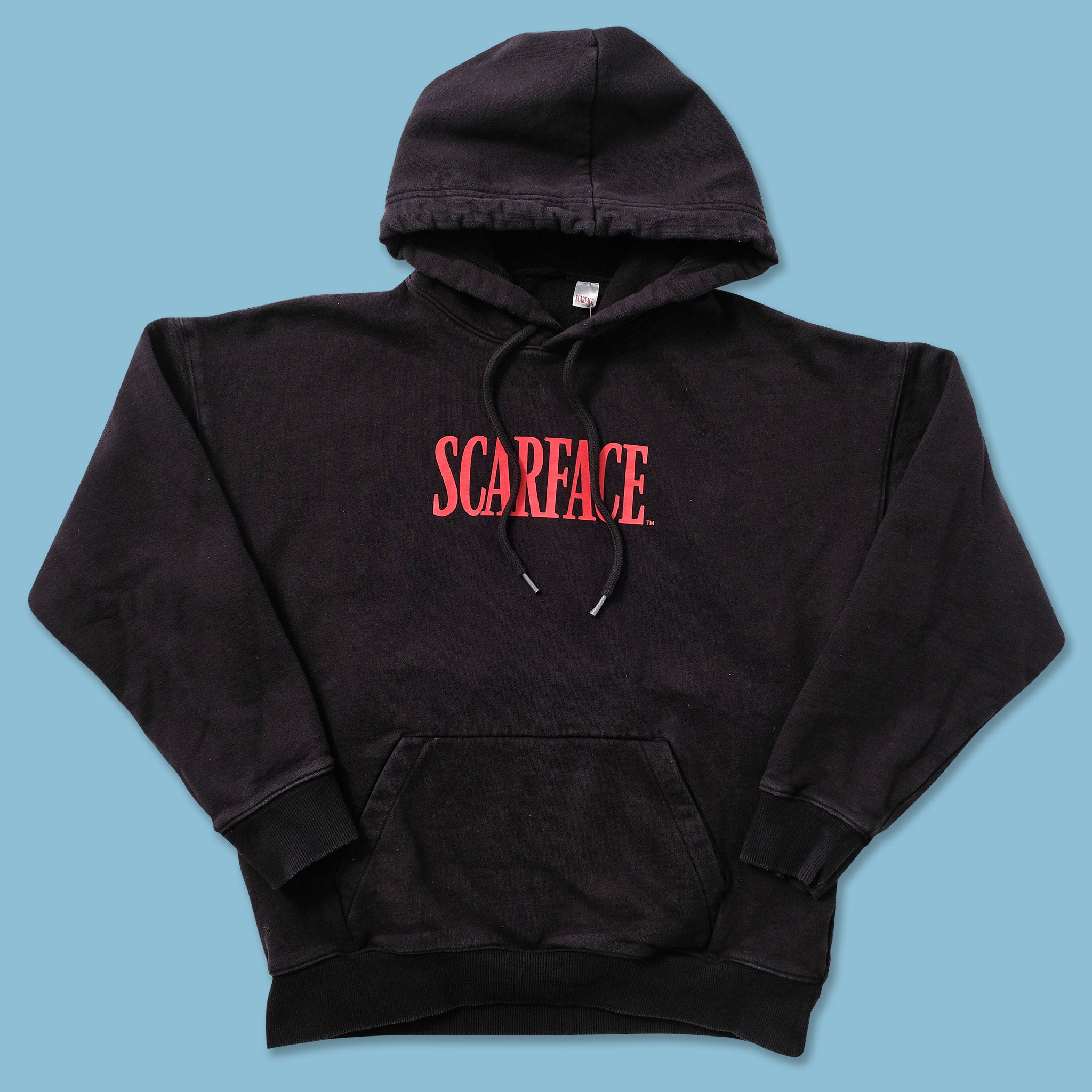 Scarface pigment wash hoodie sweatshirt sale