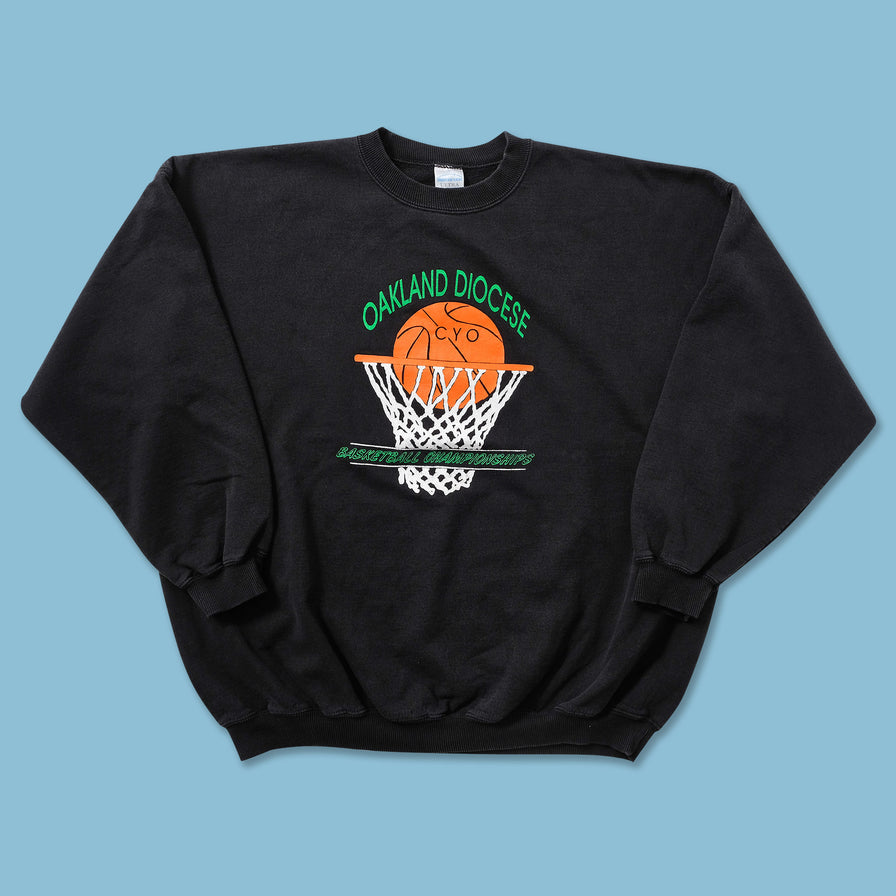 Vintage Oakland Diocese Basketball Sweater XXL 