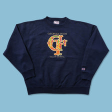 Vintage Georgia Tech Yellow Jackets Sweater XLarge 
