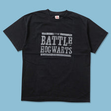 Harry Potter The Battle of Hogwarts T-Shirt Medium 