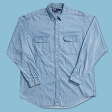 Vintage Polo Ralph Lauren Denim Shirt XLarge 