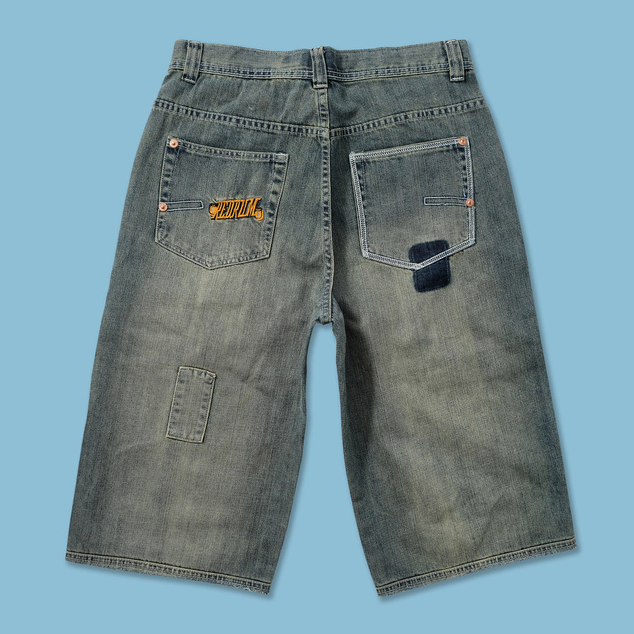 Y2K Redrum Baggy Shorts W34 
