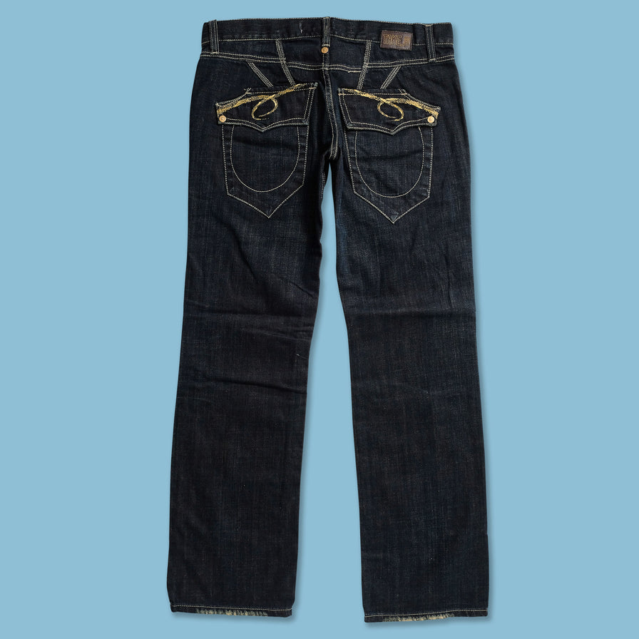 Women's Y2K Denim Pants 36x34 