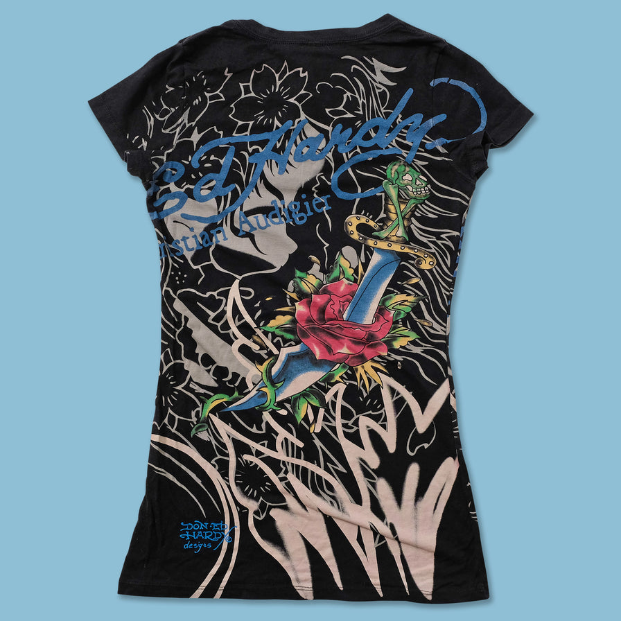 Women's Ed Hardy T-Shirt Medium 