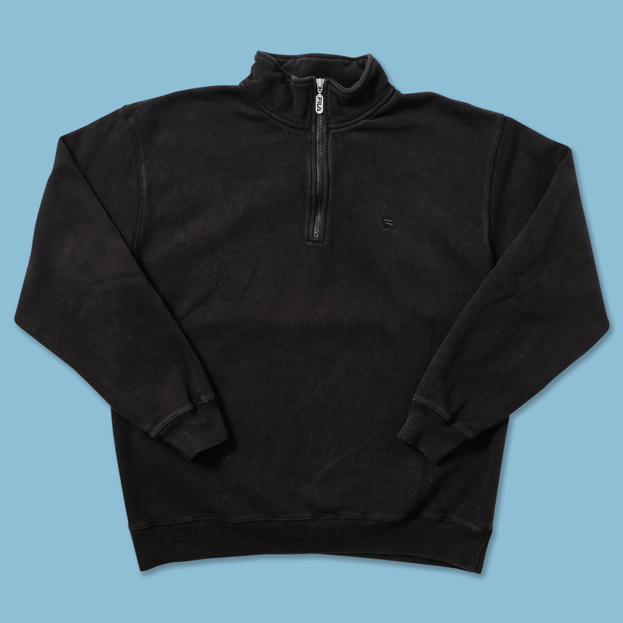 Vintage Fila Q-Zip Sweater Large 