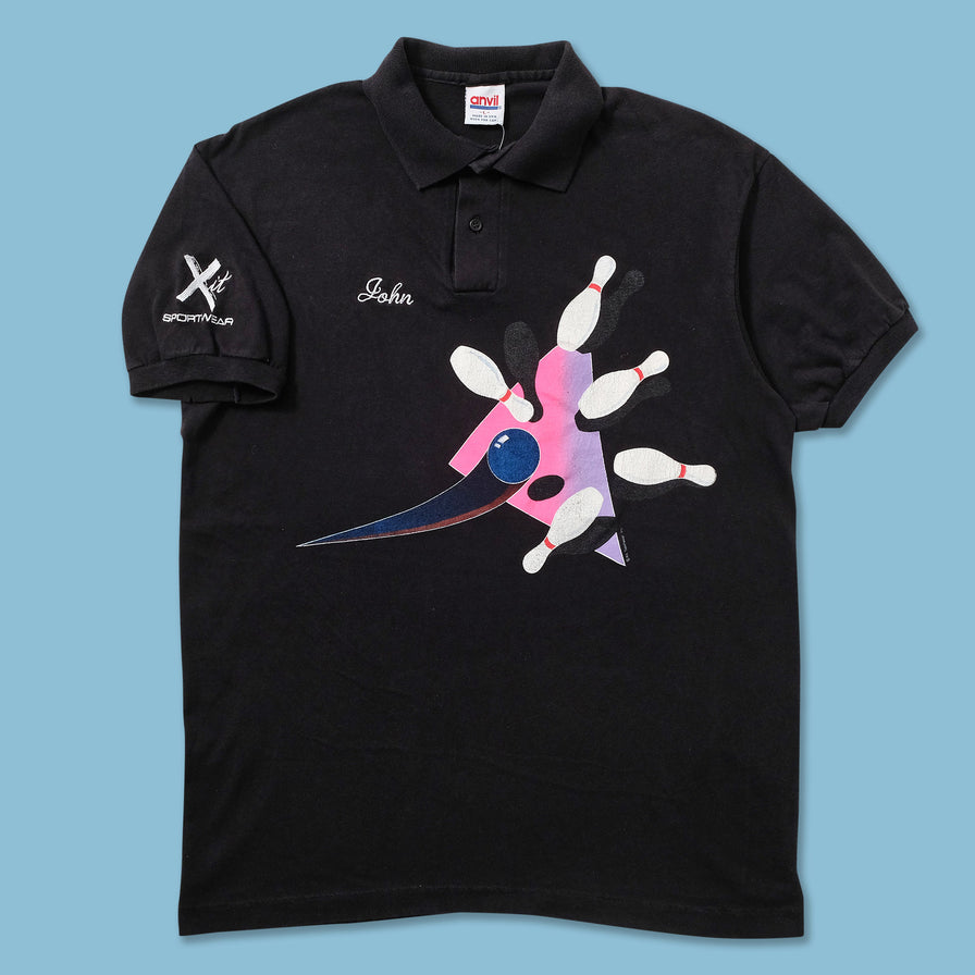 Vintage Bowling Polo Large 