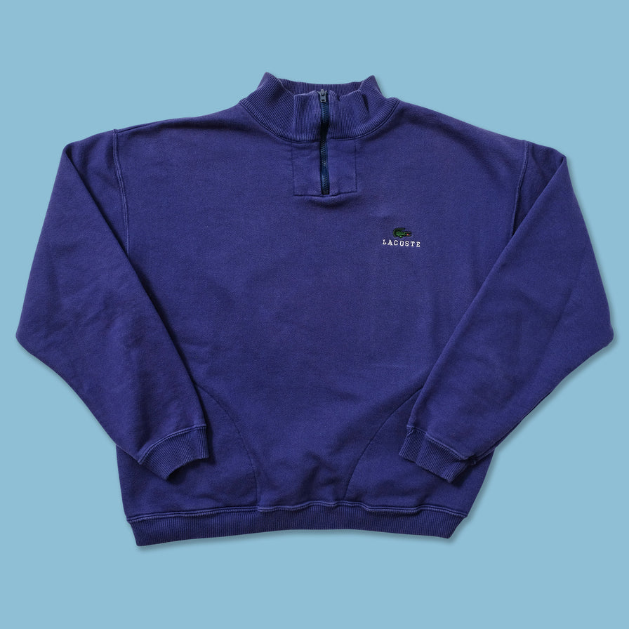Vintage Lacoste Q-Zip Sweater Small 