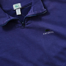 Vintage Lacoste Q-Zip Sweater Small 