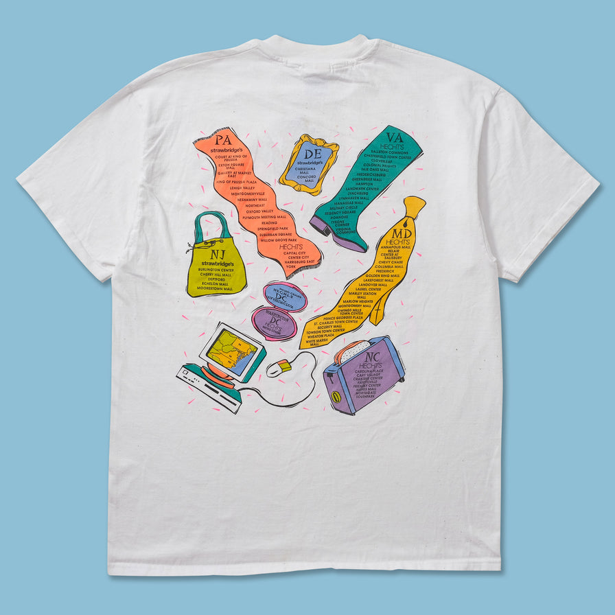 Vintage Strawbridge's & Hecht's T-Shirt XLarge 