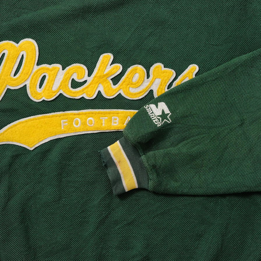 Vintage Starter Greenbay Packers Sweater XLarge 