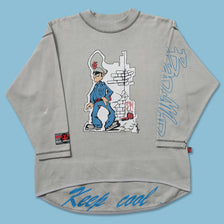 Women's Y2K Bad + Mad Sweater Medium - Double Double Vintage