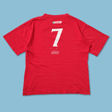 2002 Castrol David Beckham T-Shirt Medium