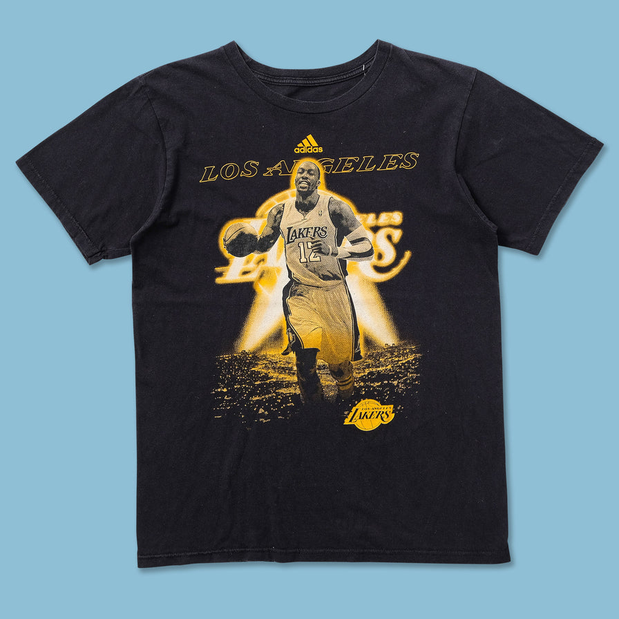 adidas Los Angeles Lakers Dwight Howard T-Shirt Medium - Double Double Vintage
