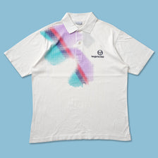 Vintage Sergio Tacchini Tennis Polo Medium - Double Double Vintage