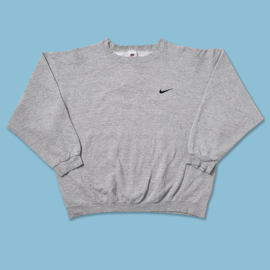 Vintage Nike Mini Swoosh Sweater Large - Double Double Vintage