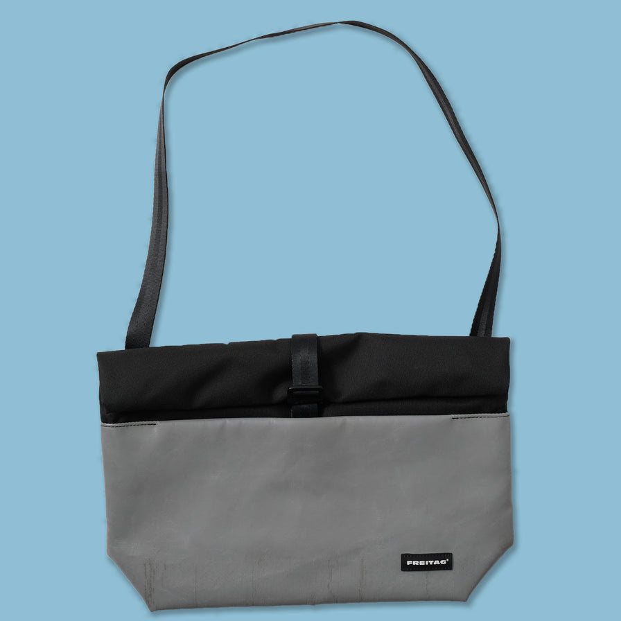 Freitag ROLLIN BLACK Messenger Bag - Double Double Vintage
