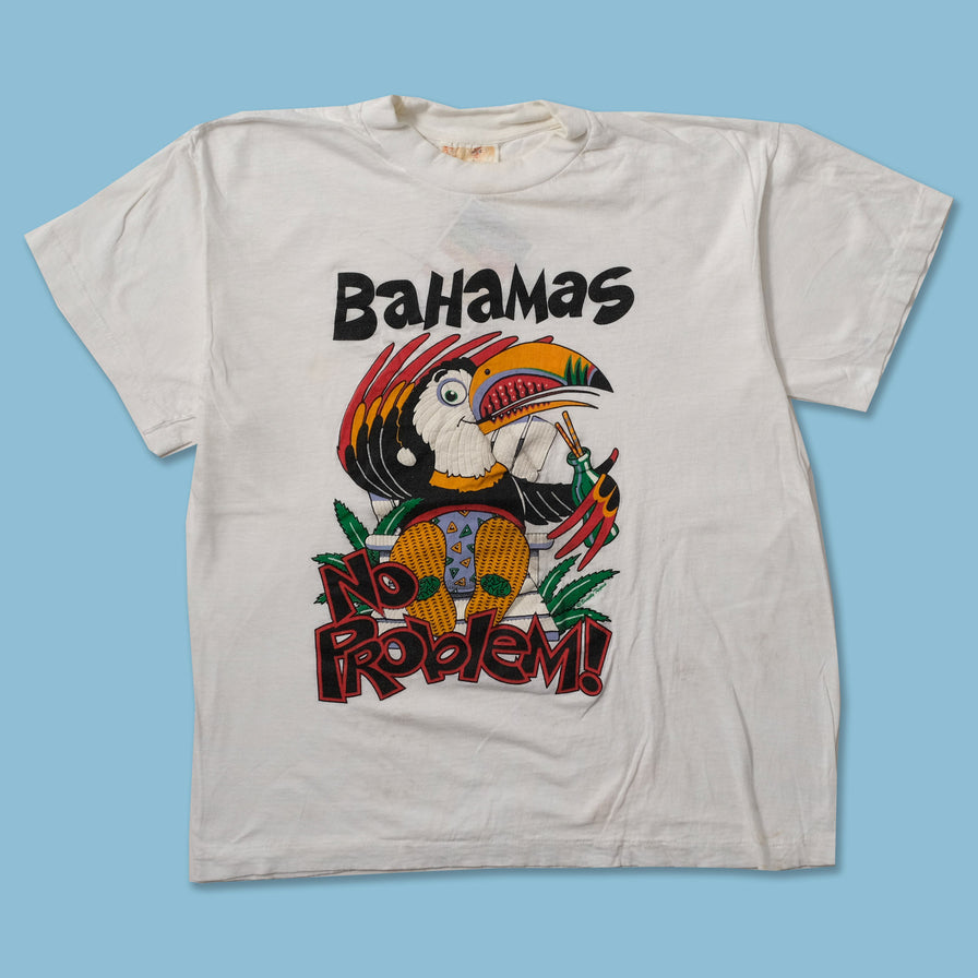 Women's Bahamas T-Shirt Medium - Double Double Vintage