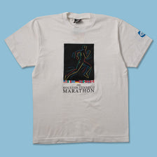 1988 Houston Marathon T-Shirt Small - Double Double Vintage