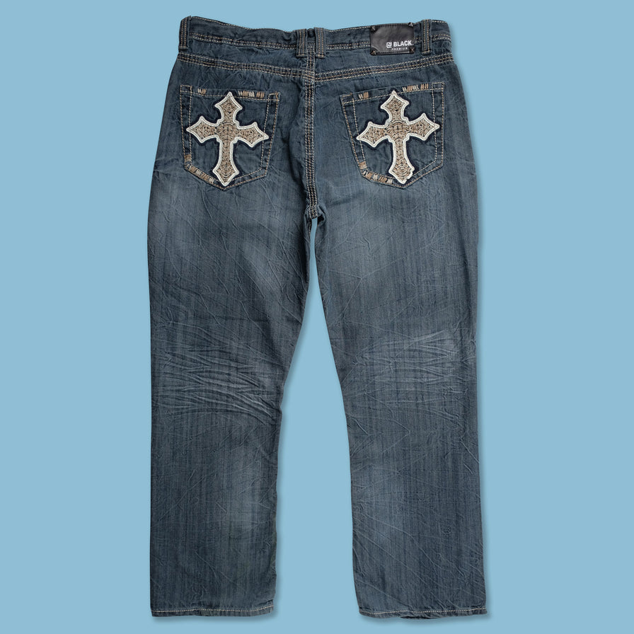 Y2K Denim Pants 38x32 - Double Double Vintage