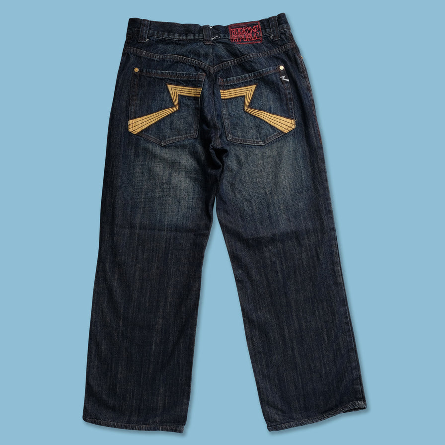 Y2K Denim Pants 32x30 - Double Double Vintage