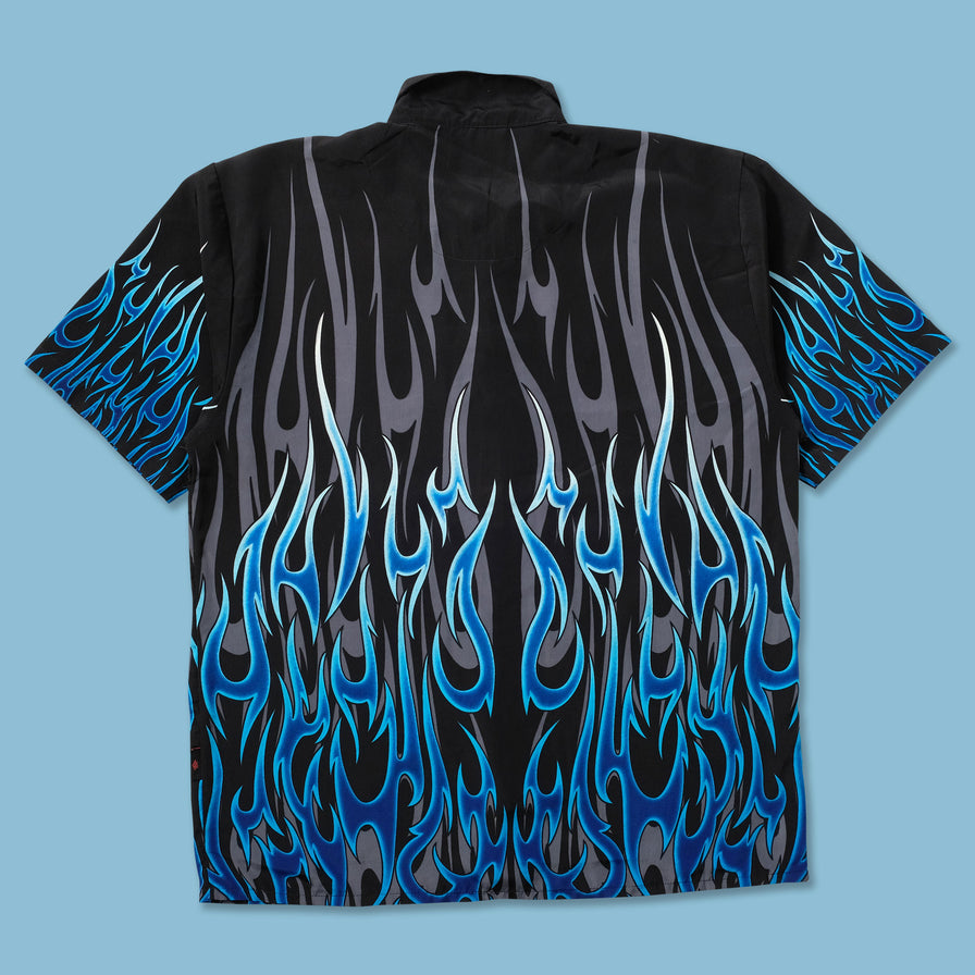 Y2K Tribal Shirt XLarge - Double Double Vintage